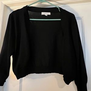 Short sweater jacket